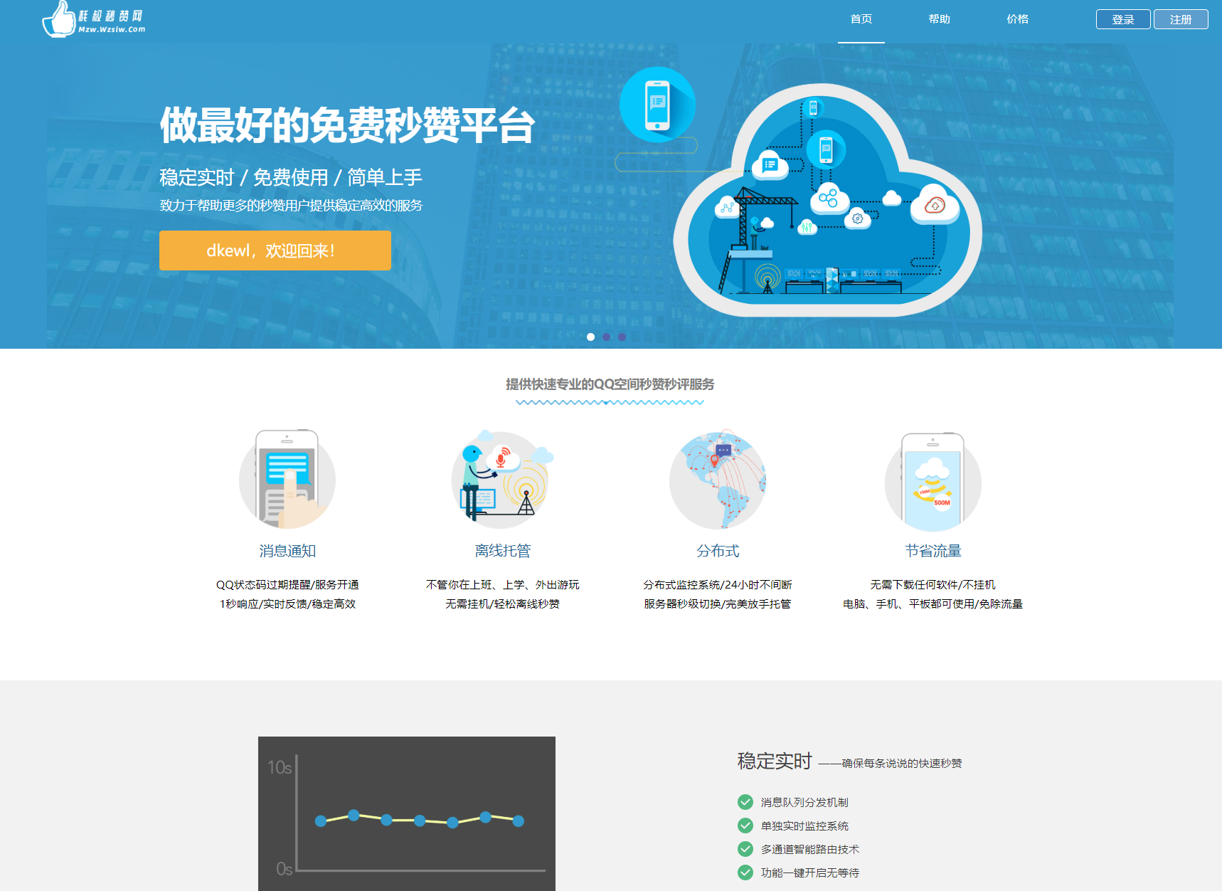 最新扣扣秒赞系统源码-蓝盒资源网